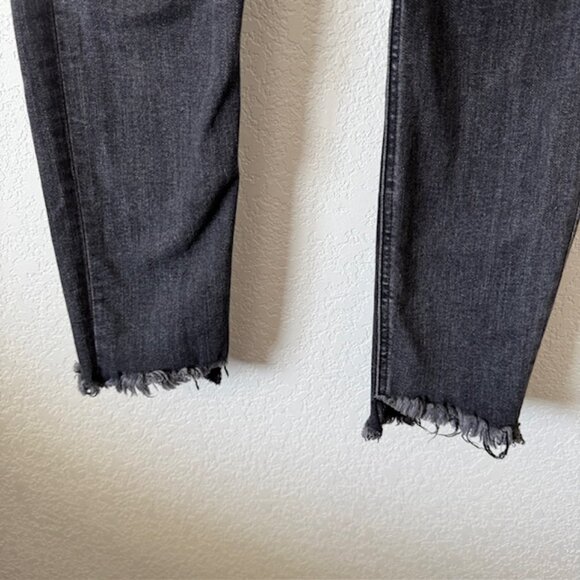 Express Womens‎ Black Ankle Legging Super High Rise Jeans Size 8R EUC - Picture 6 of 11